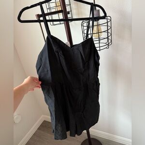 Old Navy Black Sleeveless Romper